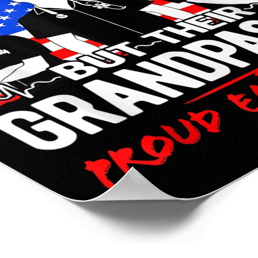 Mannen Trotse Emt Opa - EMS Opa Quote Emt Poster (Hoek)