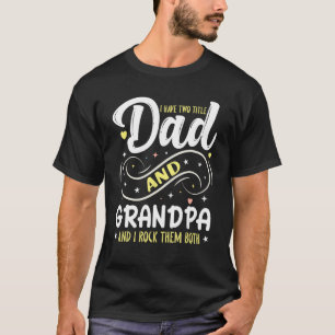 Mannen Trotse Pap en Opa Een Speciale Vaderdag T-shirt