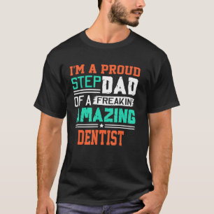 Mannen trotse stiefvader van een freakin Geweldige T-shirt