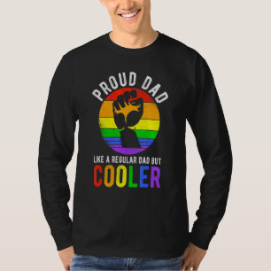 Mannen trotse vader als een gewone vader, maar coo t-shirt