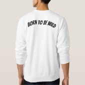 Mannen trui met volledige mouwen (Achterkant)