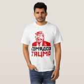 Mannen Trump T-Shirt: "COMRADE TRUMP" T-shirt (Voorkant volledig)