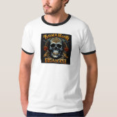 Mannen Tshirt met skeletontwerp (Voorkant)