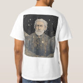 Mannen Tshirt schets ontwerp (Achterkant)