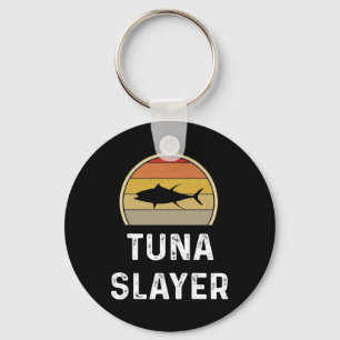 Mannen Tuna Slayer Vis Geschenken Grappige Visser  Sleutelhanger
