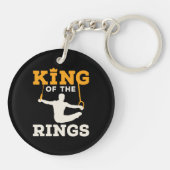 Mannen Turnkoning van de ringen Sleutelhanger (Achterkant)