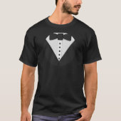 Mannen Tuxedo T-shirt (Voorkant)