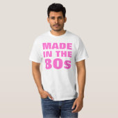 Mannen uit de jaren tachtig t-shirt (Voorkant volledig)