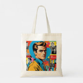 mannen uit de jaren zestig tote bag (Achterkant)