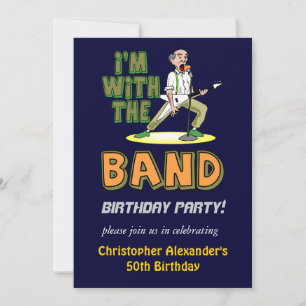 Mannen uitnodiging van Funny Birthday