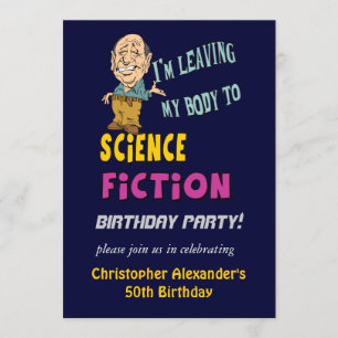 Mannen uitnodiging van Funny Birthday