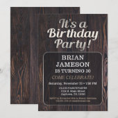 Mannen uitnodiging voor het indienen van Mannen bi (Voorkant / Achterkant)