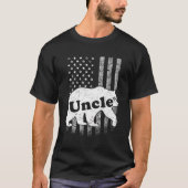 Mannen Uncle Beer Camouflage Verenigde Staten Amer T-shirt (Voorkant)