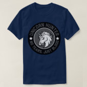 Mannen Unicorn Hunter T-shirt (Design voorkant)