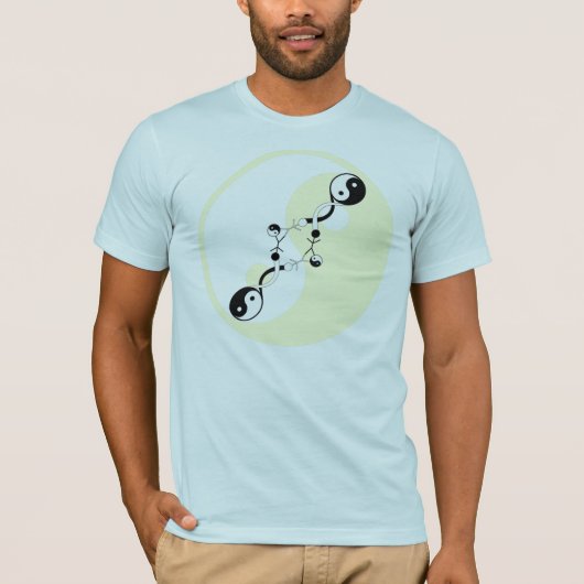 Mannen & Unisex - Dualiteit T-shirt (Voorkant)