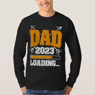 Mannen vader 2023 Lading Pregnancy Vader S Day T-shirt