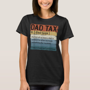 Mannen vader belasting sarcastische vaders dag Gew T-shirt