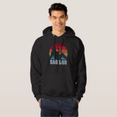 Mannen vader Bod Drink Team Retro Sunset Fa Hoodie (Voorkant volledig)