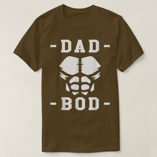 Mannen vader Bod-training Bodybuilder Gym Dadd T-shirt (Design voorkant)