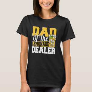 Mannen Vader Citroensap Papa van de limonade Stand T-shirt