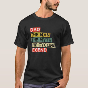 Mannen vader die pap rijdt het Man de mythe T-shirt