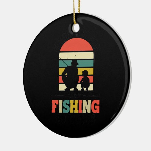 Mannen vader en zoon Beste Geviste boeddies Hobby Keramisch Ornament (Links)