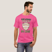 Mannen vader grapt Rad grapt snor baard T-shirt (Voorkant volledig)
