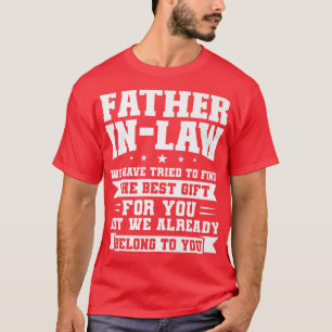 Mannen vader heeft het recht dat we hebben geprobe t-shirt