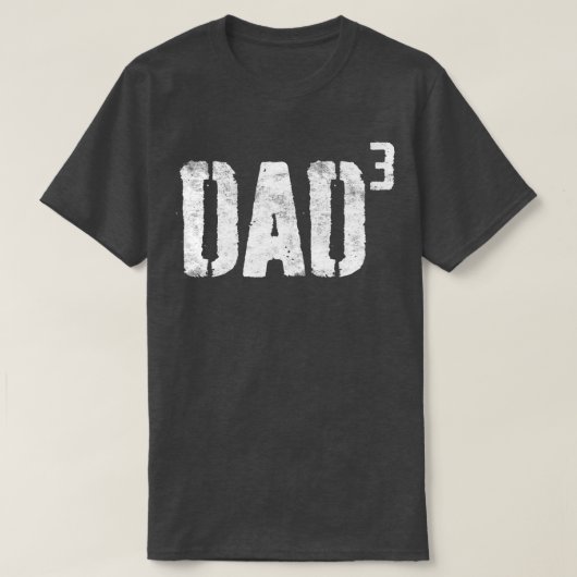 Mannen vader heeft pap van drie vaderdagen gekaapt t-shirt (Design voorkant)