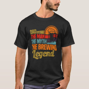 Mannen vader het Man de mythe de brouwerij T-shirt