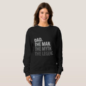 Mannen vader het Man de mythe de Legende vaders Trui (Voorkant volledig)