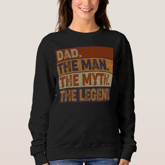 Mannen vader het Man de mythe de legende voor vade Trui (Voorkant)