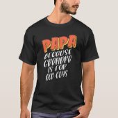 Mannen vader ideaal voor rode dads Stepfathers Pap T-shirt (Voorkant)