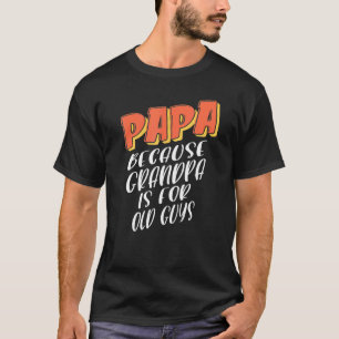 Mannen vader ideaal voor rode dads Stepfathers Pap T-shirt