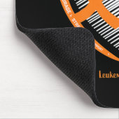 Mannen Vader Ik Draag Sinaasappel voor mijn vader  Muismat (Hoek)