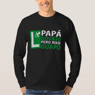 Mannen vader in de praktijk brengt toekomstige zwa t-shirt