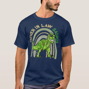 Mannen vader in Lawsaurus T's vader in Law Saur T-shirt