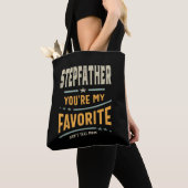 Mannen vader Je bent mijn favoriet - pa opa Tote Bag (Dichtbij)