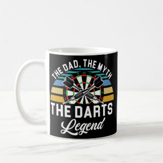 Mannen vader Myth Darts Legend Vader Dart Player Koffiemok