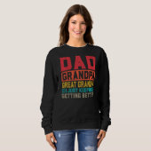 Mannen vader Opa Grote Opa Grote Opa Grootvader 1 Trui (Voorkant volledig)