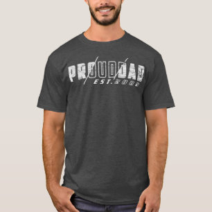 Mannen vader Prouddad 2009 vader sinds 2009 T-shirt