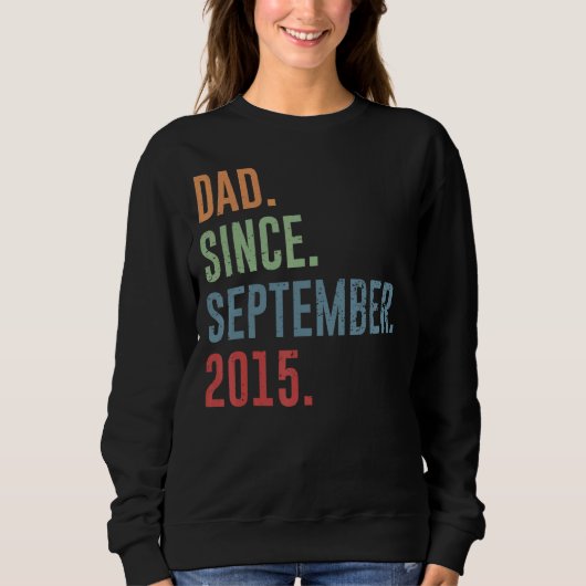 Mannen vader sinds september 2015 trui (Voorkant)