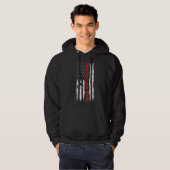 Mannen vader vader vader vader vader 2 hoodie (Voorkant volledig)
