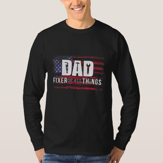 Mannen vader, Vader van alles... T-shirt (Voorkant)