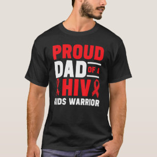 Mannen vader van AIDS-worsteling Awareness T-shirt