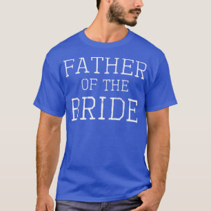 Mannen vader van de bride Coordinating Wedding Par T-shirt