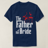 Mannen vader van de Bride T-shirt (Design voorkant)