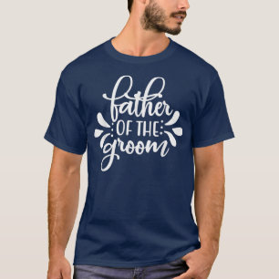 Mannen vader van de bruinwormwedstrijd en de strop t-shirt