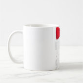 Mannen vader van de gehuwde bruidsschat koffiemok (Links)