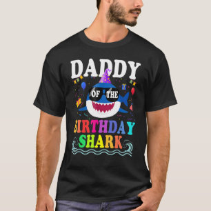 Mannen vader van de haaienziekte paps die beroemd t-shirt